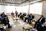عکس | دیدار مهمانان خارجی کنفرانس بین‌المللی محیط‌زیست با استاندار لرستان