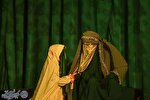 اجرای پرده‌خوانی ویژه ایام فاطمیه در قزوین