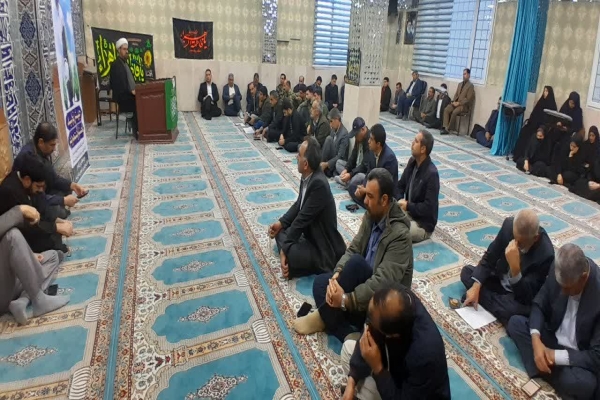 مراسم شهادت حضرت فاطمه(س) در منابع طبیعی لرستان