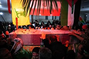 عکس | مراسم «شبی با شهدای گمنام» در مساجد لرستان