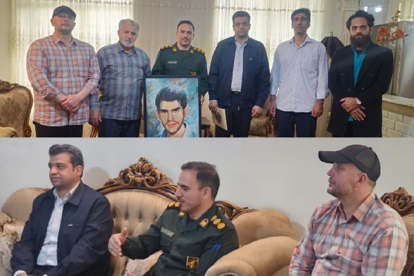 تجلیل از خانواده شهید «حجت‌اله یخچالی» در بروجرد