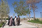 عکس | بازدید نماینده بازرسی سازمان اوقاف از امامزادگان لرستان