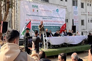 بازسازی و بازگشایی بخشی از بیمارستان الشفا در غزه