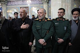 مراسم یادبود آیت‌الله سید محمد شاهچراغی در قم