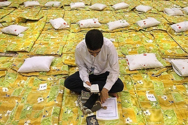 مراسم معنوی اعتکاف