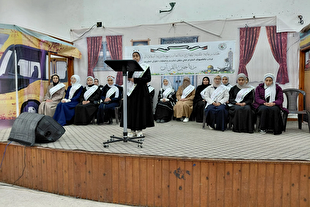 جشن فارغ‌التحصیلی حافظان قرآن در اردوگاه غزه