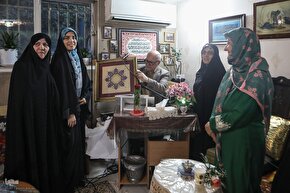 جشن روز معلم در محضر استاد قرآنی