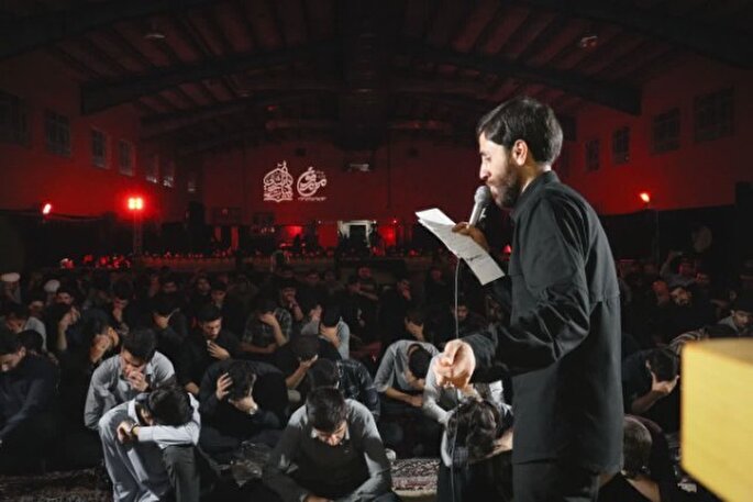 عکس | اجتماع هیئات دانشجویی لرستان در مراسم شهادت امام جعفر صادق(ع)