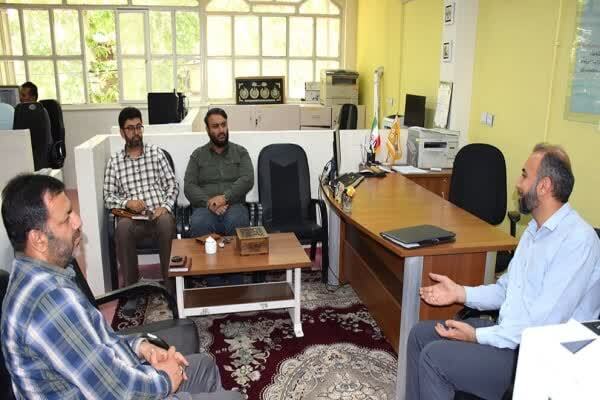 دیدار مدیرکل کانون پرورش فکری با مسئول بسیج دانش‌دانش‌آموزی لرستان