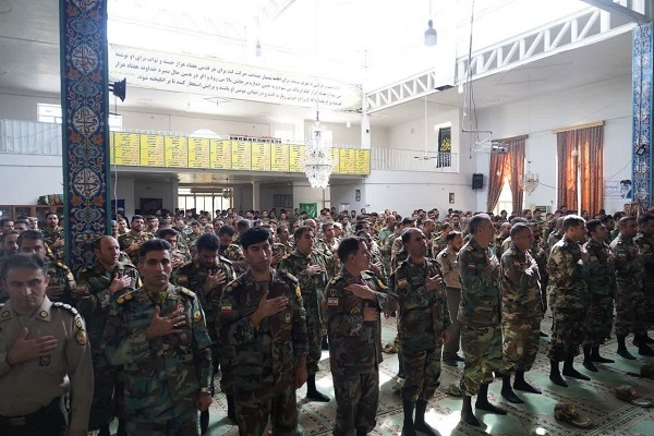 مراسم گرامی‌داشت رحلت امام(ره) در لشکر ۸۴ پیاده لرستان