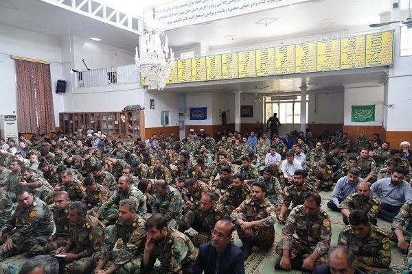 مراسم گرامی‌داشت رحلت امام(ره) در لشکر ۸۴ پیاده لرستان