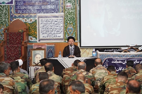 مراسم گرامی‌داشت رحلت امام(ره) در لشکر ۸۴ پیاده لرستان