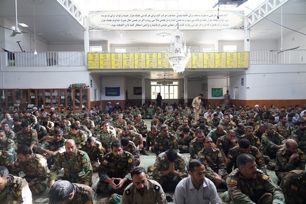 مراسم گرامی‌داشت رحلت امام(ره) در لشکر ۸۴ پیاده لرستان