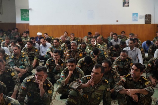 مراسم گرامی‌داشت رحلت امام(ره) در لشکر ۸۴ پیاده لرستان