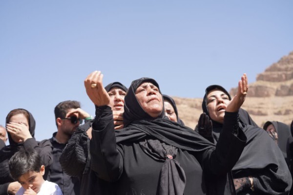 تشییع باشکوه پیکر شهدای ارتش حمله متجاوزانه رژیم صهیونی در خرم‌آباد