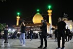 عزاداری شب تاسوعای حسینی در حرم حضرت شاهچراغ (ع)