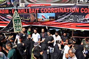 عکس | مسلمانان کشمیر در ماتم عزای حسین(ع)