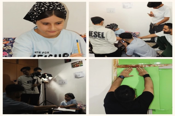 فیلمبرداری فیلم کوتاه «ترسیم»