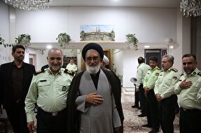 عکس |‌ گرامیداشت شهدای اقتدار و امنیت فراجا در حرم بانوی کرامت