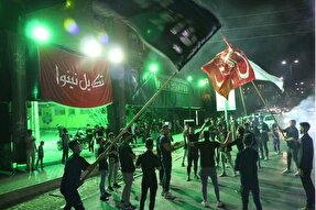 فیلم | فعالیت هیئت حیدریون اسدآباد در ایام عزاداری محرم