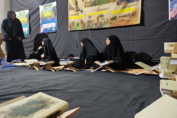 حضور فعالان جلسات خانگی قرآن به عنوان سفیران آیه‌ها در موکب‌های اربعین