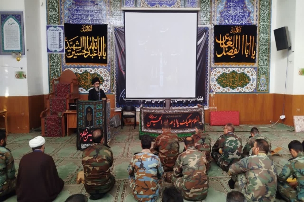 مراسم عزاداری رحلت پیامبر اکرم در ارتش