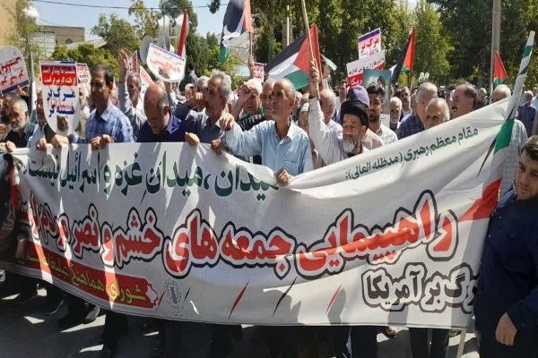 راهپیمایی جمعه خشم و نصر در لرستان