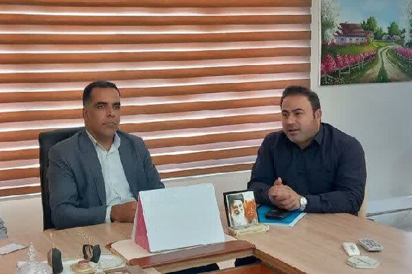 احمد کاظمی رئیس گروه قرآن و عترت ارشاد لرستان - احسان پیرداده بیرانوند معاون پرورشی و فرهنگی آموزش و پرورش لرستان