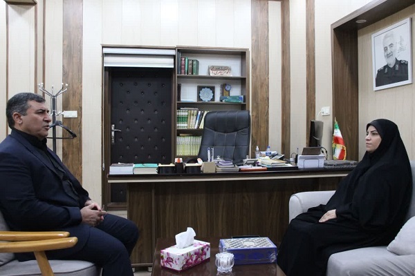 دیدار مدیرکل فرهنگ و ارشاد اسلامی لرستان با فرماندار دورود