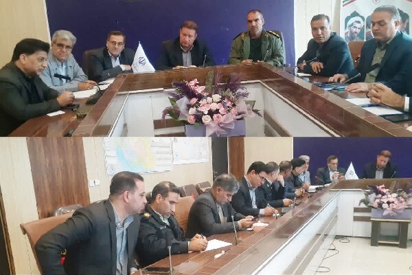 جلسه هماهنگی و برنامه ریزی مراسم استقبال و تشییع پیکر شهدای گمنام در پلدختر