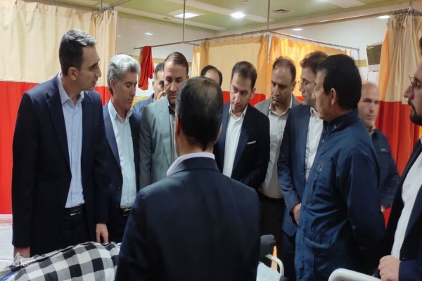 عیادت مدیرکل آموزش و پرورش لرستان از معلمان حادثه دیده  کوهنانی