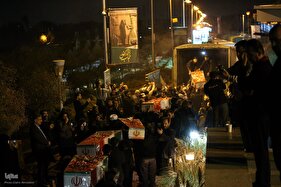 وداع با پیکر پاک ۱۰۰ شهید گمنام