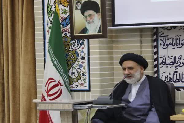 حجت الاسلام فاطمی نماینده ولی فقیه در چهارمحال و بختیاری در شورای نماز و مهدویت