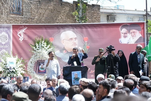 تشییع پیکر شهید «حاج محمد محمدتقی یوسفوند» در الشتر