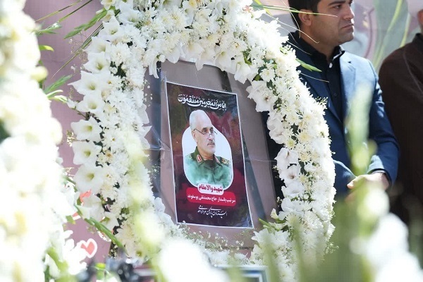 تشییع پیکر شهید «حاج محمد محمدتقی یوسفوند» در الشتر