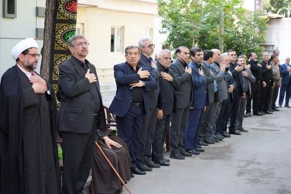 عزاداری روز ششم ماه محرم در استانداری لرستان