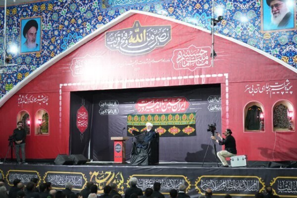 عکس | شب هفتم عزای حسین(ع) در حسینیه ثارالله(ع) خرم‌آباد