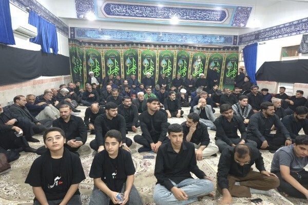 مراسم عزاداری شب نهم محرم در بیت نماینده ولی‌ فقیه در لرستان
