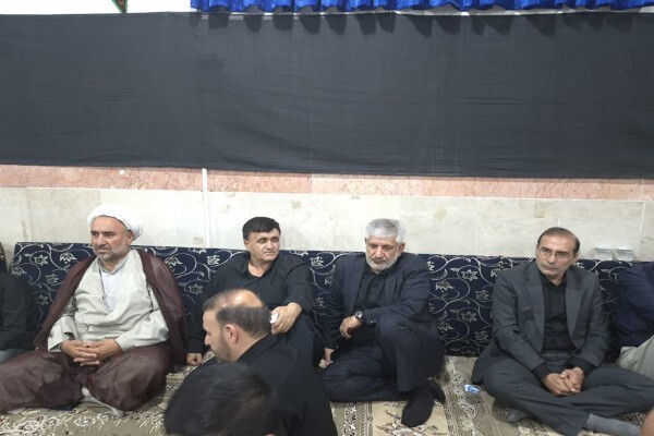 مراسم عزاداری شب نهم محرم در بیت نماینده ولی‌ فقیه در لرستان