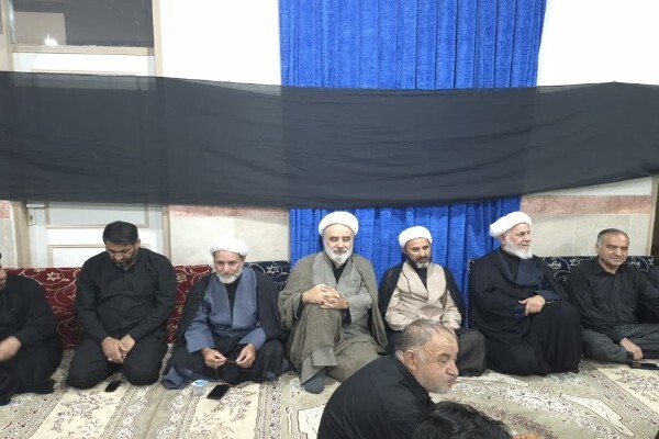 مراسم عزاداری شب نهم محرم در بیت نماینده ولی‌ فقیه در لرستان