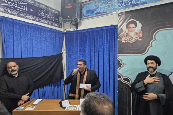 مراسم عزاداری شب نهم محرم در بیت نماینده ولی‌ فقیه در لرستان