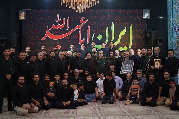 مراسم یادبود شهدای جنگ تحمیلی 12 روزه در خرم‌آباد