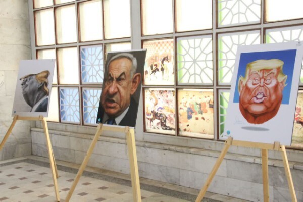 نمایشگاه جشنواره ملی کاریکاتور «ای ایران»