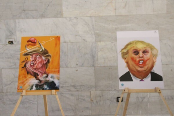 نمایشگاه جشنواره ملی کاریکاتور «ای ایران»