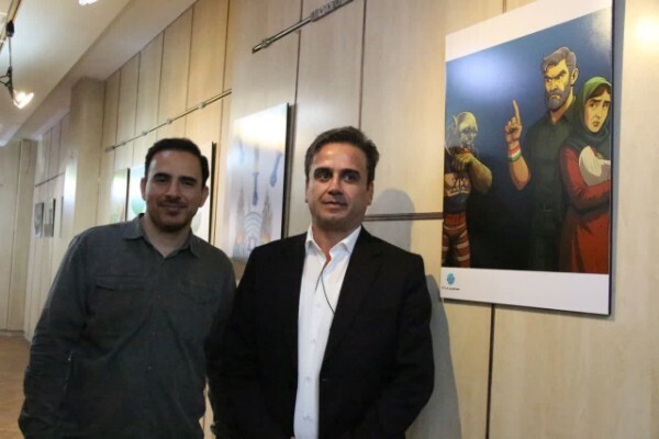 نمایشگاه جشنواره ملی کاریکاتور «ای ایران»