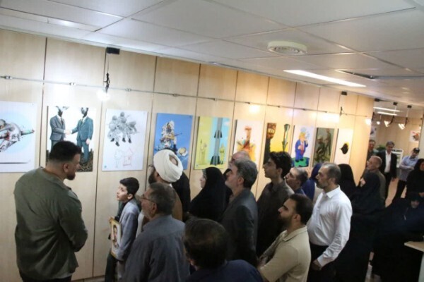 نمایشگاه جشنواره ملی کاریکاتور «ای ایران»