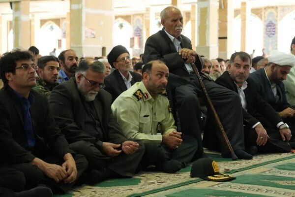 مراسم وداع با پیکر شهید «غلامرضا جمشیدی» در خرم‌آباد