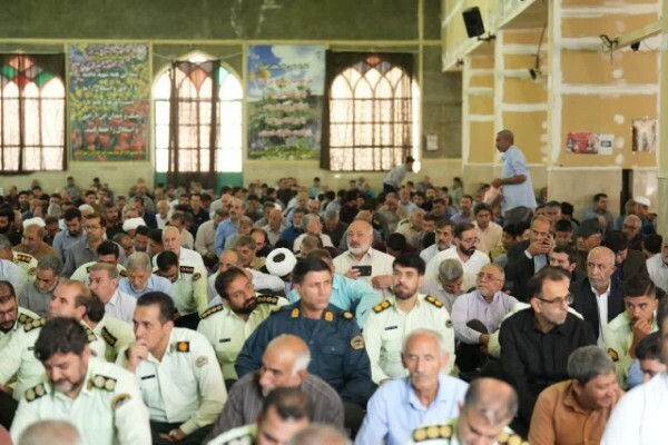 مراسم وداع با پیکر شهید «غلامرضا جمشیدی» در خرم‌آباد