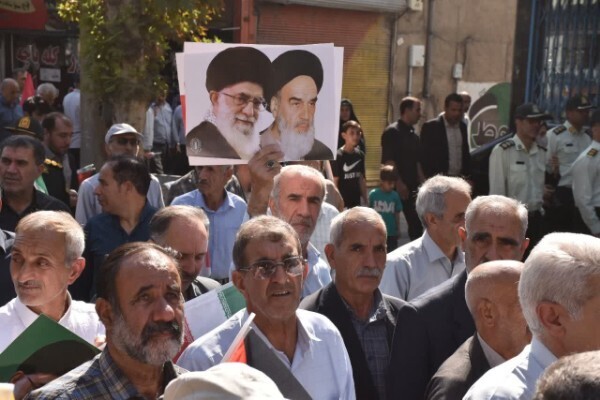 مراسم وداع با پیکر شهید «غلامرضا جمشیدی» در خرم‌آباد