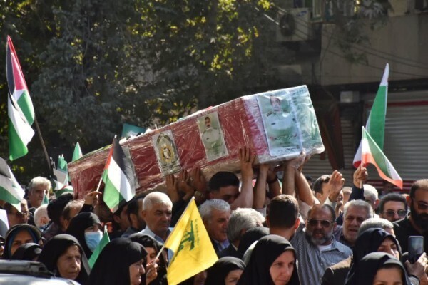 مراسم وداع با پیکر شهید «غلامرضا جمشیدی» در خرم‌آباد